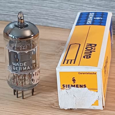 Very rare 1965 NOS NIB Siemens 12AX7 ecc83 super strong great tone !!! Best Philips Mullard substitute !. image 13