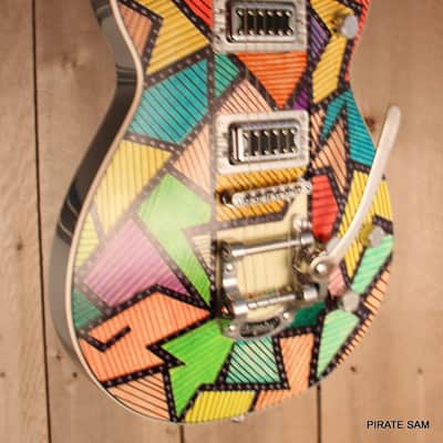 Gretsch G5230T Electromatic Jet FT Custom art guitar with Bigsby 2025 " The Puzzle Factory " image 8