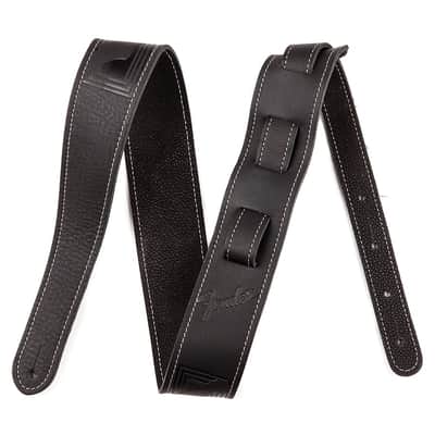 Fender 2" Leather Monogrammed Guitar Strap