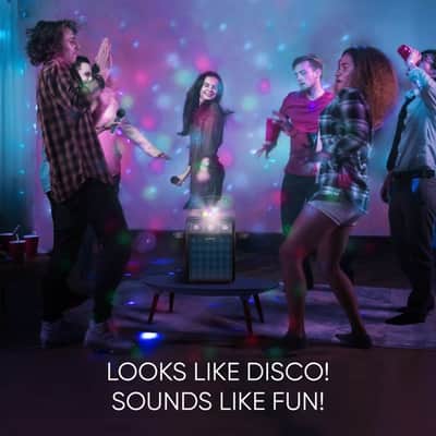 Masingo Karaoke Machine, 2 Wireless Microphones, PA Speaker System - Ostinato M7 image 6