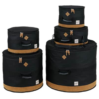 Tama Powerpad Designer TDSS52KBK Black Drum Bag Set image 1