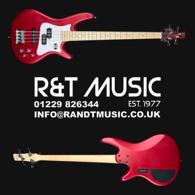 Ibanez SRMD200-Cam 4 String bass Guitar In Candy Apple Matte image 7