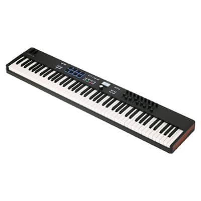 Arturia KeyLab Essential 88 Keys mk3 Piano with Custom DAW Integration, Scale Mode, Chord Mode, and Arpeggiator (Black) image 3