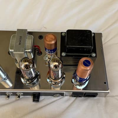 Weber 6A14 64' Custom Hand Wired Princeton Reverb Tribute 12 Watt 1x10" Tube Amp Guitar Combo - Royal Blue image 20
