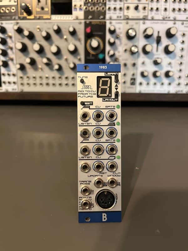 BASTL Instruments 1983 Polyphonic MIDI to CV Interface 2013 - 2020 - Silver image 1