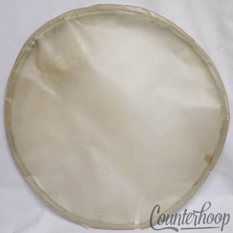 *Ludwig 29" Timpani Calf Skin Bass Drum Head Retuck Vintage 30s Resonant Amrawco image 1