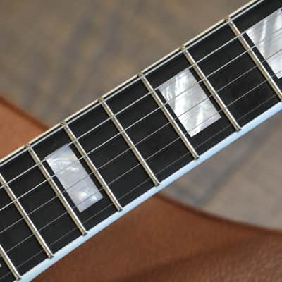2017 Gibson Custom Alex Lifeson Limited Edition ES-Les Paul Custom #57 of 200 Semi-Hollow Electric Guitar Classic White + COA OHSC image 10