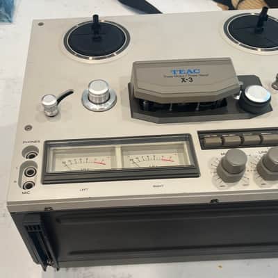 TEAC X-3 Reel to Reel Tape Deck 3 Motor 3 Head Tested Working Video Quarter Track image 3