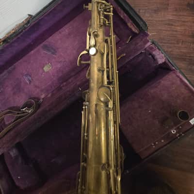 1921 C.G. Conn New Wonder C Melody Tenor Saxophone – Vintage Jazz Era Horn w/ Original Case image 4
