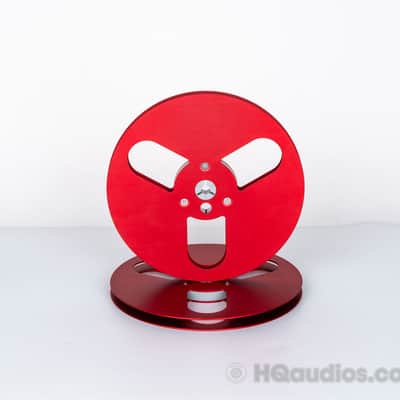 Aluminum Empty Tape Reel for Reel To Reel Tape Recorder (Single) – 7 inch – Red Color 1Yr WRT image 3