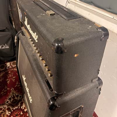 Marshall JCM 800 Lead Series 100 Watt Head Model 2210 Black 1988 image 4