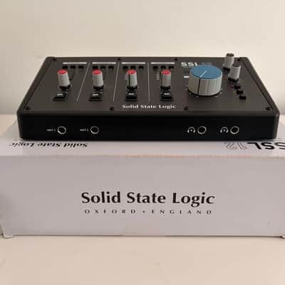 Solid State Logic SSL 12 12-Channel USB Audio Interface 2023 - Black image 3