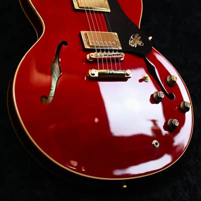 Gibson ES-335 Dot 100th Anniversary from 1994 in Cherry Red with original Hardcase image 2