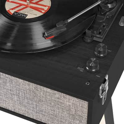 Audizio Fremont Table Record Player Bt Bl. image 5