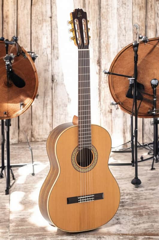 Admira Crossover cutaway electrified classical guitar with solid cedar top, Electrified series image 1