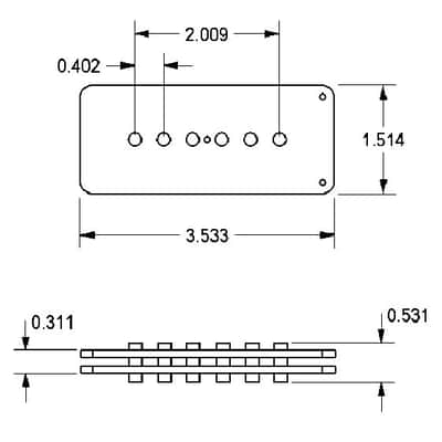Seymour Duncan SJM-1 Vintage Jazzmaster Bridge pickup image 2