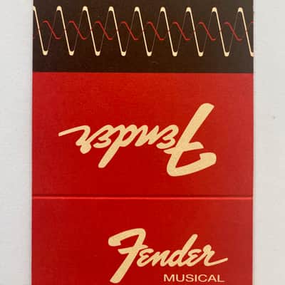 Original 1965-1970 Fender Hang Tag 10/10 Condition Case Candy RARE NOS Strat Tele or Amp image 4