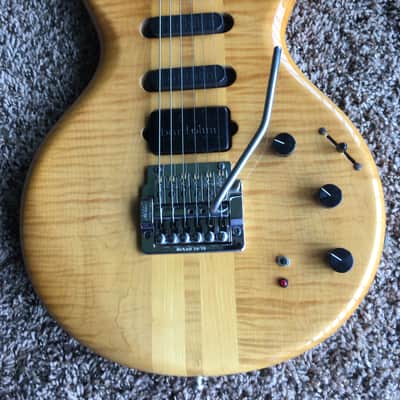 Vintage 1980's Pedulla MVP Electric Guitar & OHSC Bartolini HSS PUPs Kahler PAF Bridge Super Rare image 2