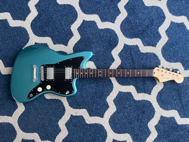 MIJ Fender Jazzmaster Limited Edition HH Adjusto-Matic 2023 - Teal Green Metallic