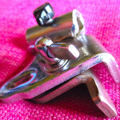 Premier Bass Drum Rim Hoop Leg Spur Attachment Bracket - Vintage image 4