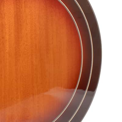 Gold Tone OB-2AT Mastertone Mahogany Neck Archtop Bowtie Banjo with Hard Case image 6