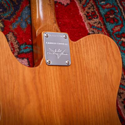 FENDER USA Custom Shop Knotty Pine Telecaster Thinline "Aged Natural + Rosewood" (2020) image 21