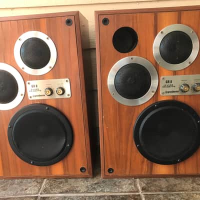 Rare Vintage Gradiente GR 8 Speakers (Garrard) image 1