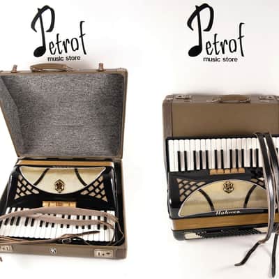 Rare Hohner Lucia III - 96 bass, 8 reg. Top German Piano Accordion+Original Hard Case~MUSETTE SWITCH image 2