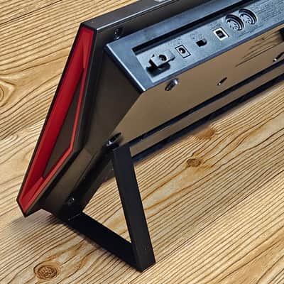 Black Color Desktop Studio Angled Stands For Roland JD-XI Synthesizers - Made in USA