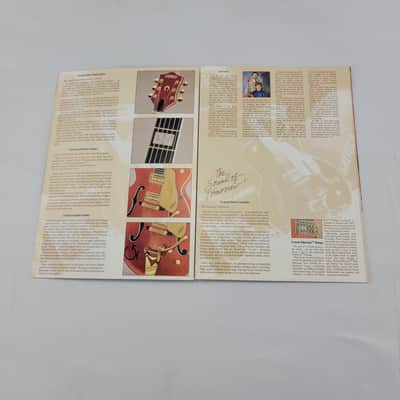 1998 Gretsch Guitars Brochure Catalog Poster 1990s image 2