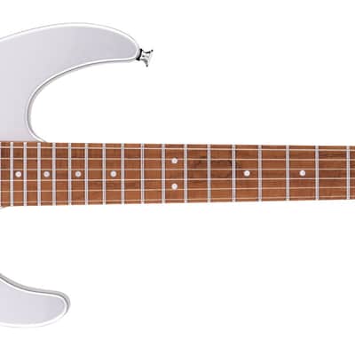 Charvel USA Select DK24 HSS 2PT CM Caramelized Maple Fingerboard Quicksilver image 2