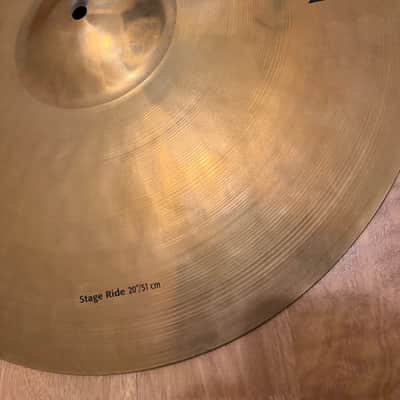 Sabian 20" HHX Stage Ride Cymbal 2001 - Present - Brilliant image 3