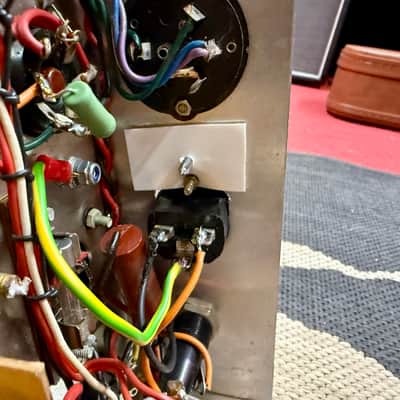 Marshall 1966  JTM 45 no reissue Echter Alter Marshallamp VINTAGE 1966 - schwarz image 23