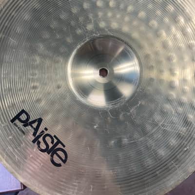 Paiste 14" 101 Brass Hi-Hat Cymbal Cymbals (Pair) 2005 - Present - Traditional image 4