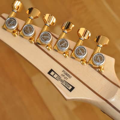 IBANEZ PGM50 BK Black / PGM Paul Gilbert Signature / Premium Series / PGM50-BK / I230907686 image 13