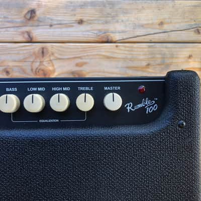 Fender Rumble 100 V3 100-Watt 1x12 Bass Combo 2015 - Present - Black image 6