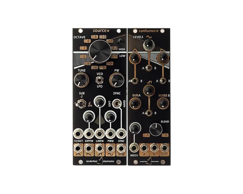Tenderfoot Source & Confluence Eurorack Oscillator Module (and expander) image 1