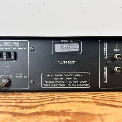 Spectro Acoustics 2102R 1980’s - Black image 6