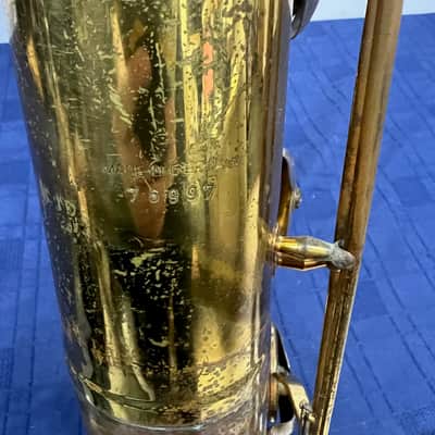 Vintage H. Couf Superba I Eb Pro Bari Baritone Sax Saxophone Made in Germany 1976 image 20