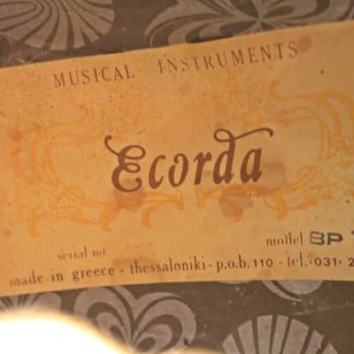 Ecorda BP10 Bouzouki; Made in Greece, 8 Strings image 21