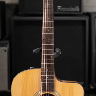 Taylor 110ce Dreadnought Acoustic/Electric Guitar - Solid Torrefield Spruce with Gig Bag image 5