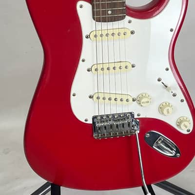 Squier Stratocaster with Rosewood Fretboard 1992 - 1996 - Torino Red image 1