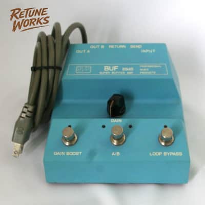 PMP E-945 (E945) SUPER BUFFER Amp Japan 1982 Clean Boost ABY Dual Output Effects Loop image 8