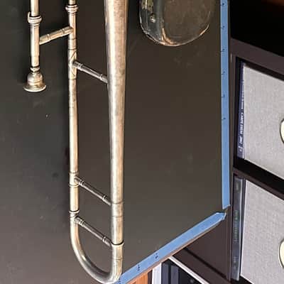 1926 C.G. Conn 4H Artist Silver-Plated Tenor Trombone w/Case & Conn-Innes Mouthpiece image 2