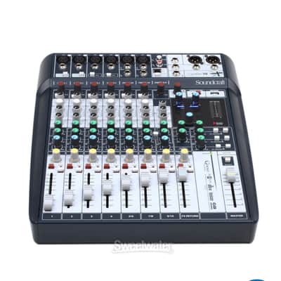 Soundcraft Signature 10 Compact 10-Channel Analog Mixer 2010s - Blue image 3