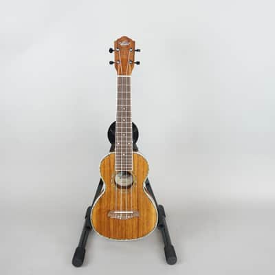 Oscar Schmidt Wide Neck Tenor Ukulele- Natural Koa w/ Gig Bag (Used) image 2