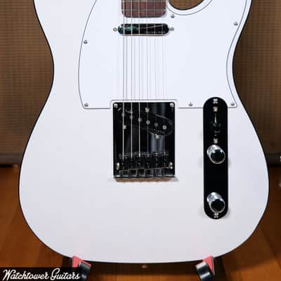 2023 Fender American Ultra Telecaster Arctic Pearl image 1