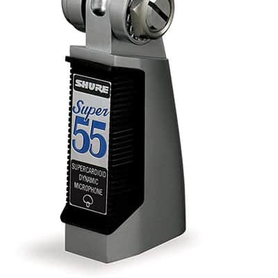 Shure Super55 Deluxe Vocal Vintage Elvis Style Microphone Chrome image 4
