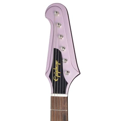 Epiphone 1963 Firebird I Heather Poly - Electric Guitar image 4