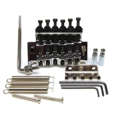 Graph Tech PS-0080-C0 LB63 Floyd Rose Style Locking Bridge With String Savers image 3